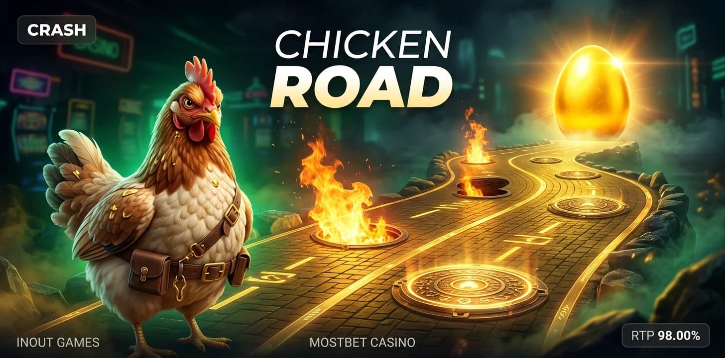 Chicken Road - Mostbet casino oyunu